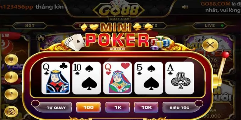 Khái niệm Mini Poker Go88 là gì?