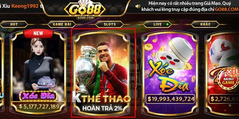 K Thể Thao Go88 Hình Thức Cá Cược Hấp Dẫn Năm 2024