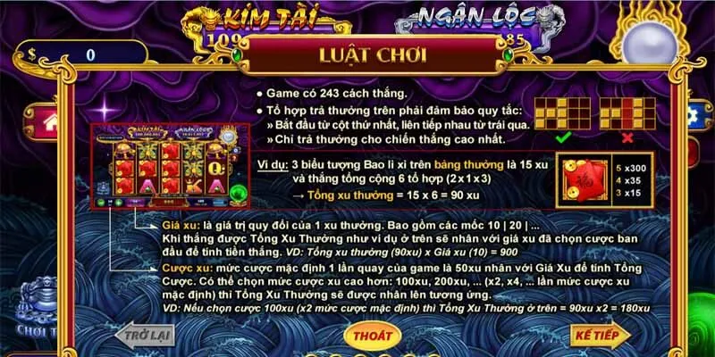 Luật chơi Kho Tàng Ngũ Long Go88 mới nhất